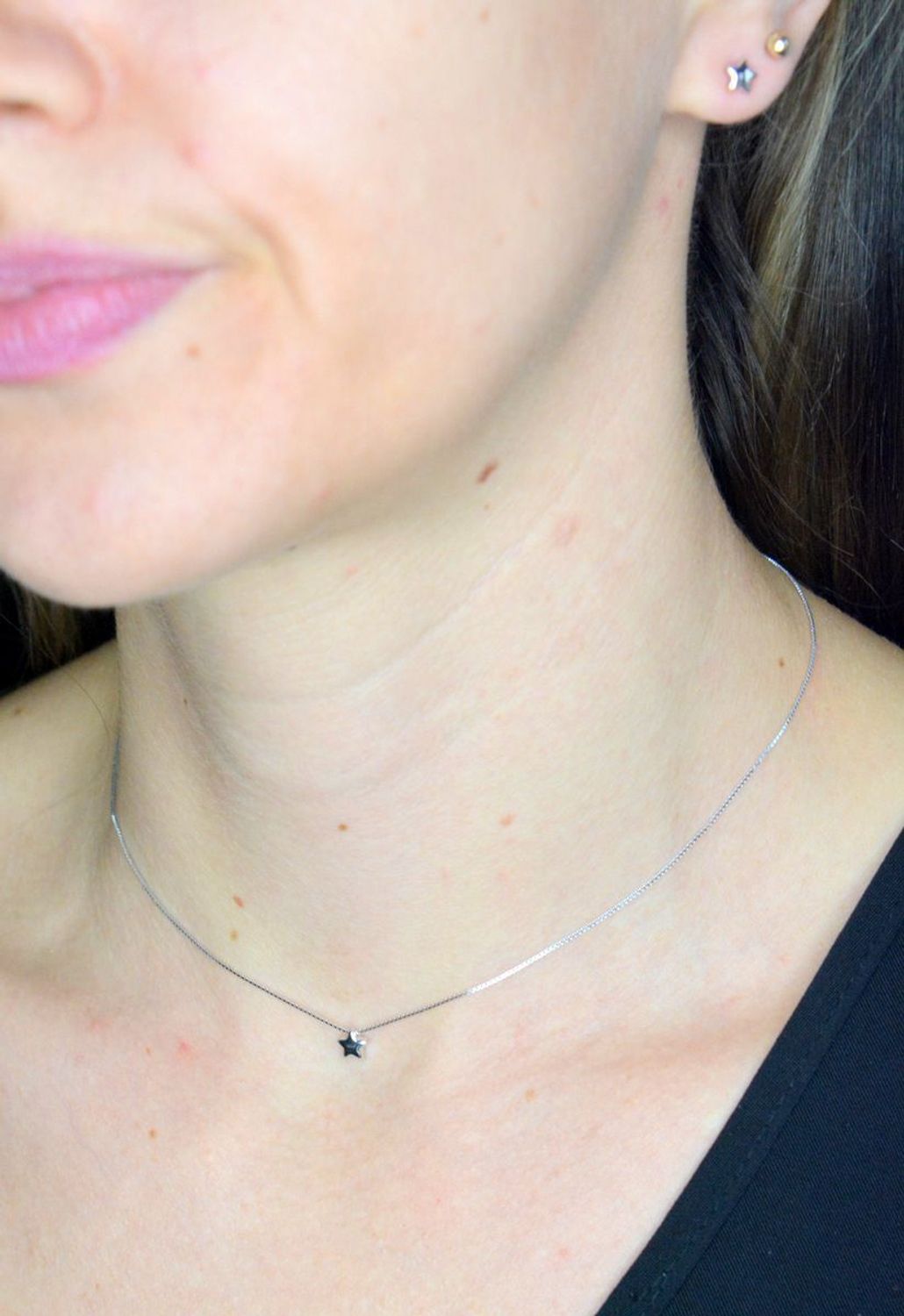 Naszyjnik damski srebrny 925 z gwiazdką Armonica Nomination 241304 007.png